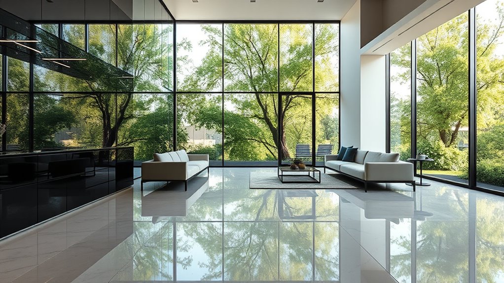 harness reflections and sightlines