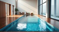 indoor endless pool integration