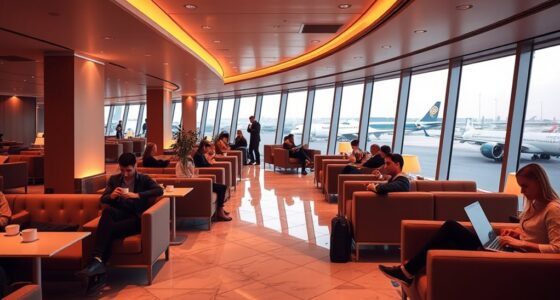 lounge access and behavior