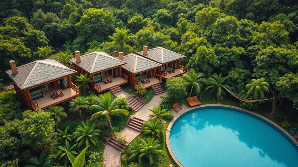 luxurious eco friendly accommodations