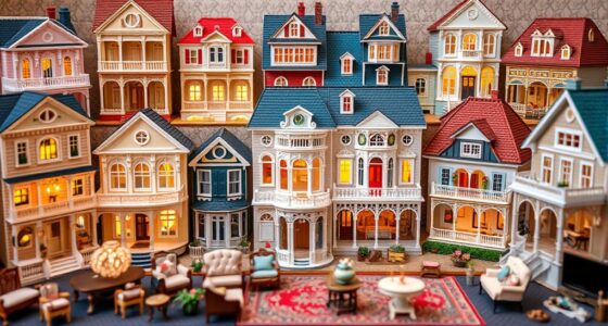 luxury dollhouses with accessories