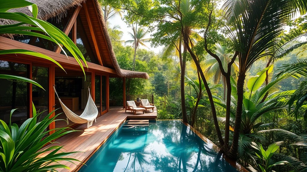 luxury eco lodges blend sustainability