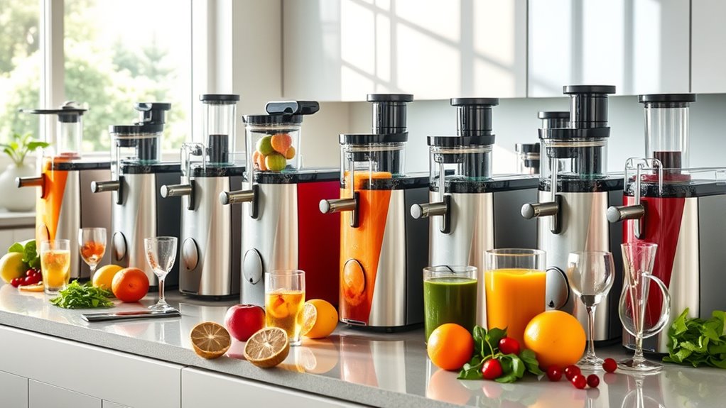 luxury juicer machine selection