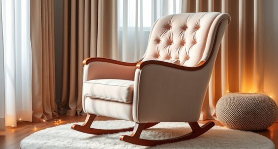 luxury nursery rocking chairs
