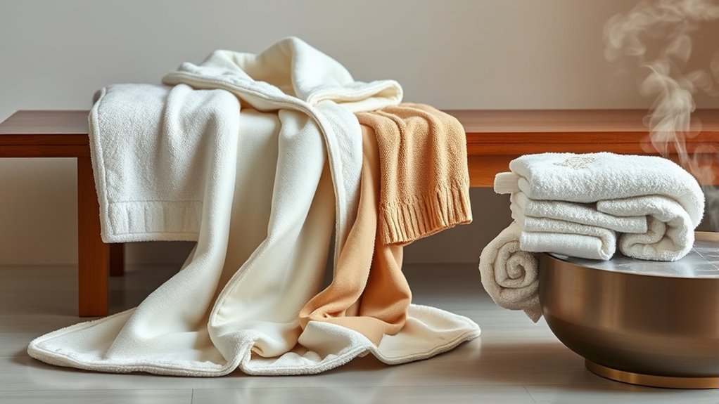 luxury spa robe sets