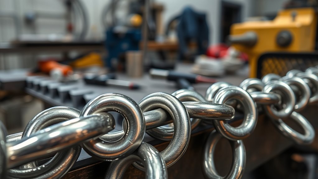 metal forging and chain design