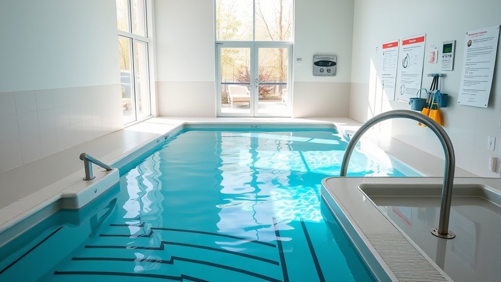 pool maintenance schedule