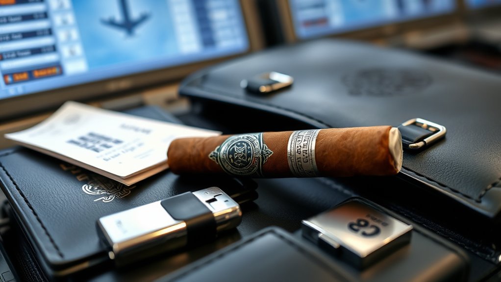 proper cigar travel precautions