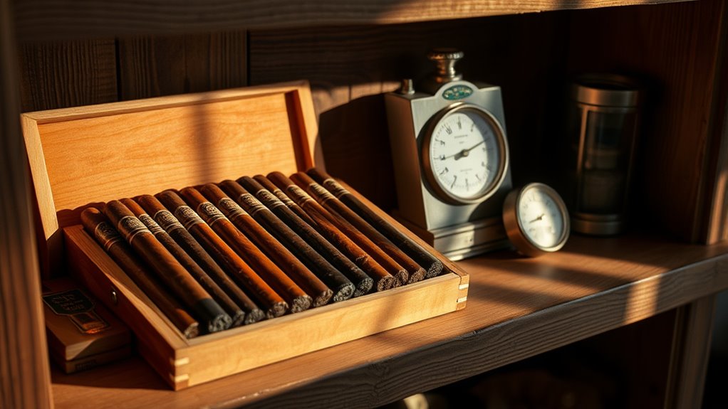 proper humidor storage technique