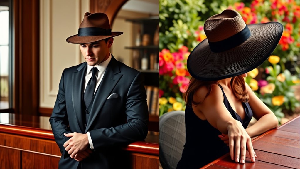 proper indoor and outdoor headwear