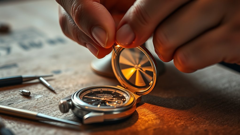 proper manual winding technique