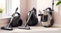 quiet apartment vacuum options