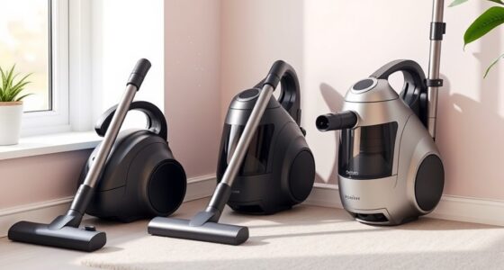quiet apartment vacuum options