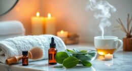 relaxing home spa ideas