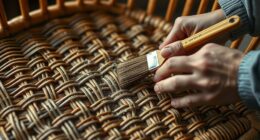 restoring rattan furniture