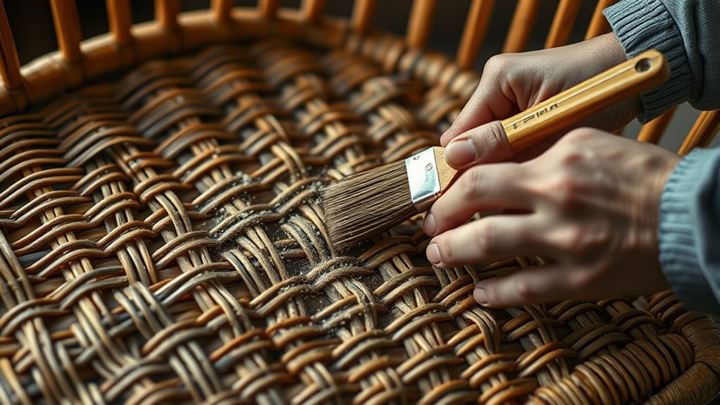 restoring rattan furniture