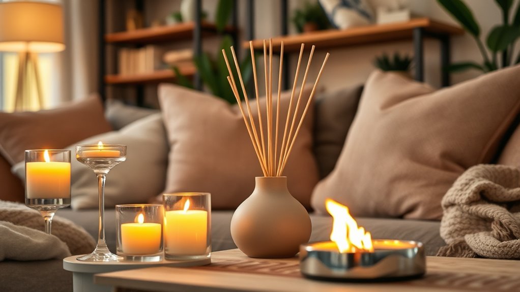 safe candle and diffuser use