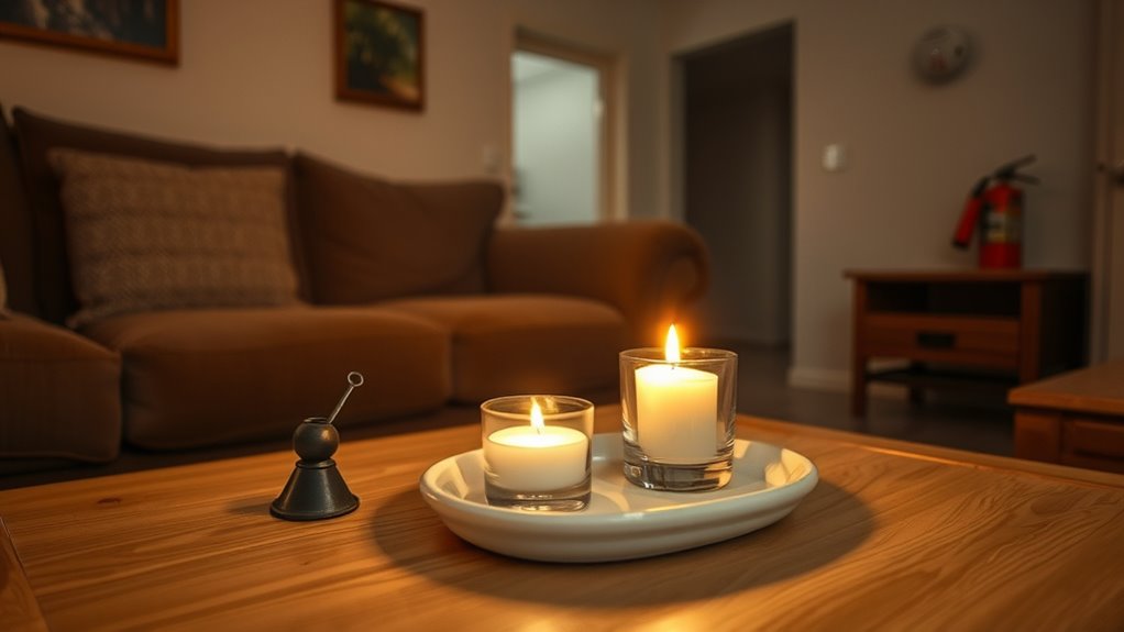 safe candle handling practices