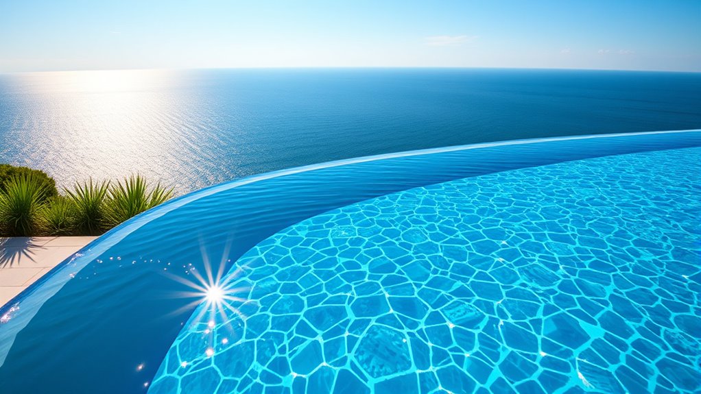 seamless water overflow design