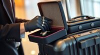 securely transporting jewelry