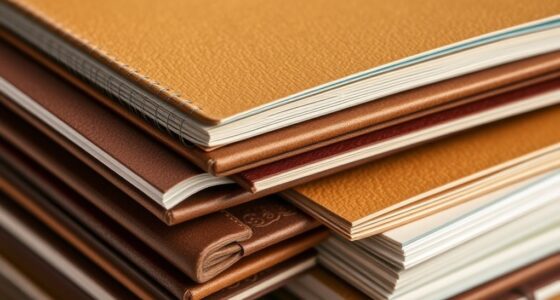 selecting paper and binding