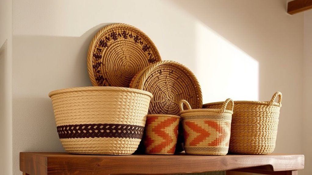 stylish storage baskets