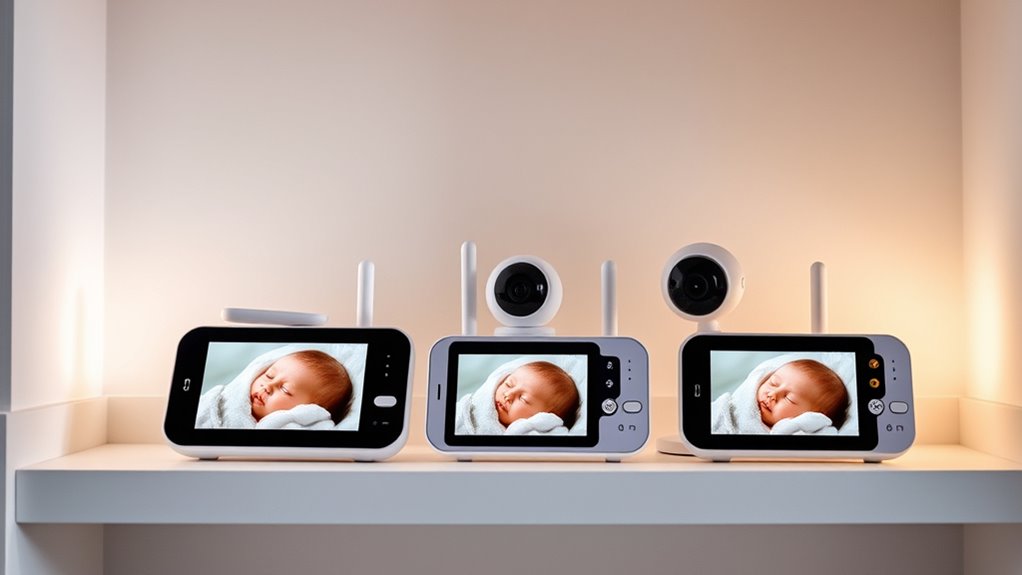 top dual camera baby monitors