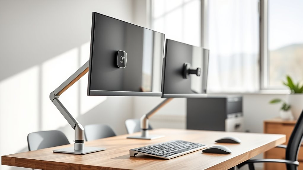 top dual monitor arm picks