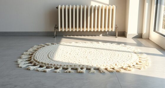 warmth enhancing concrete flooring