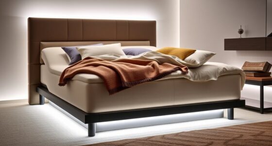 adjustable beds with lighting