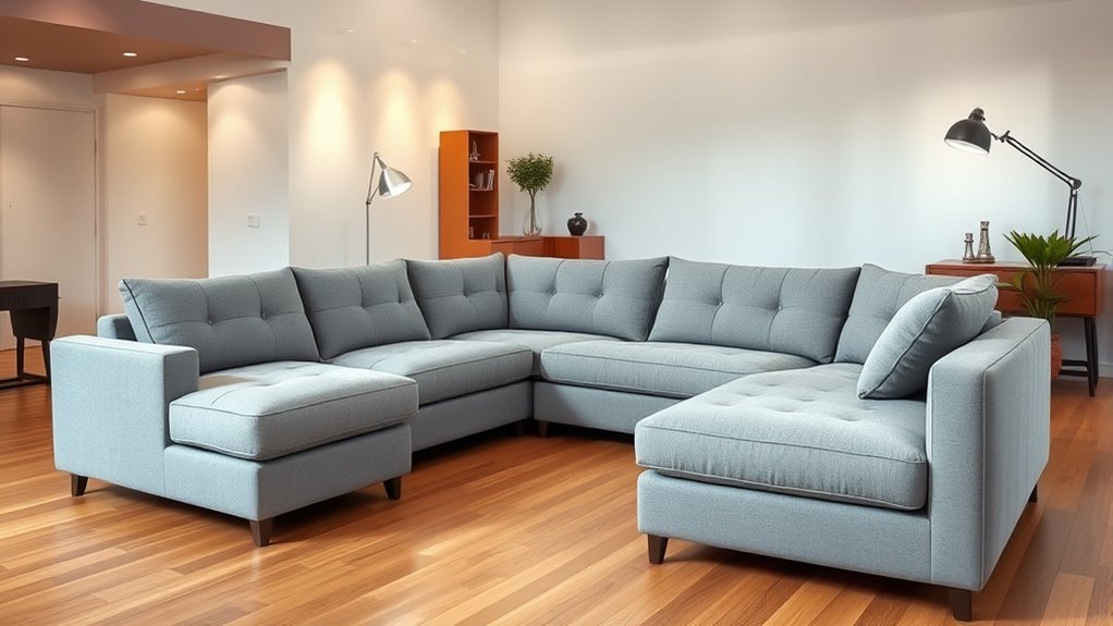 affordable stylish sectional sofas