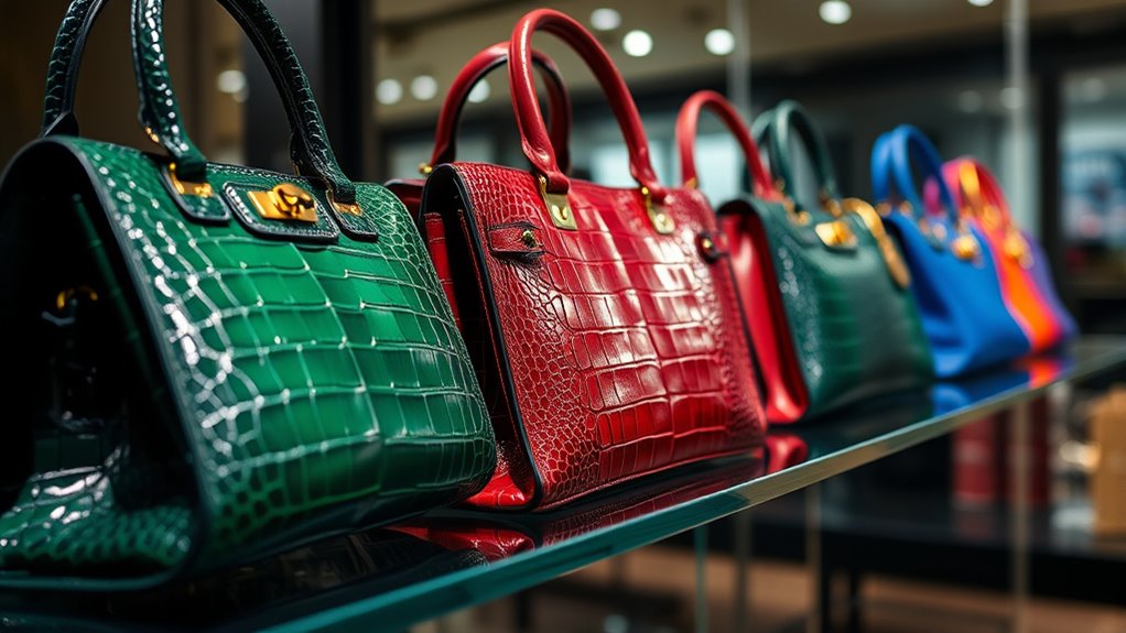 authentic luxury handbag selection