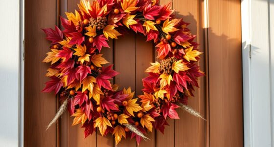 autumn door wreath ideas