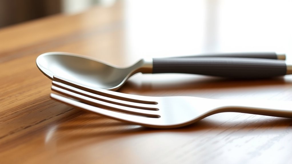 balanced secure comfortable utensils