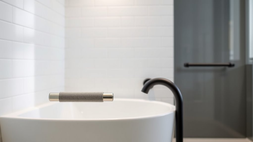 bathroom grab bar options