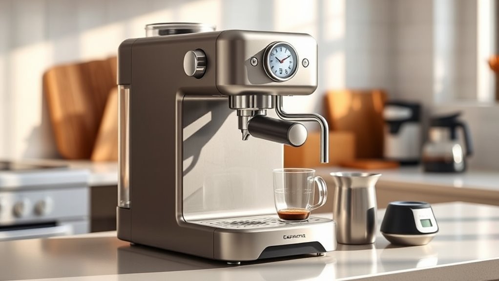 beginner friendly espresso features