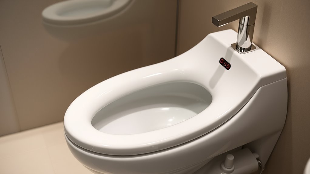 bidet seat comfort features