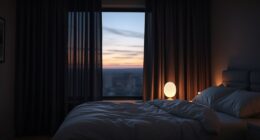 blackout curtains white noise