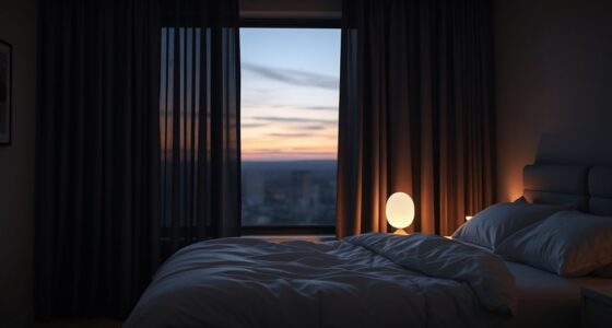 blackout curtains white noise