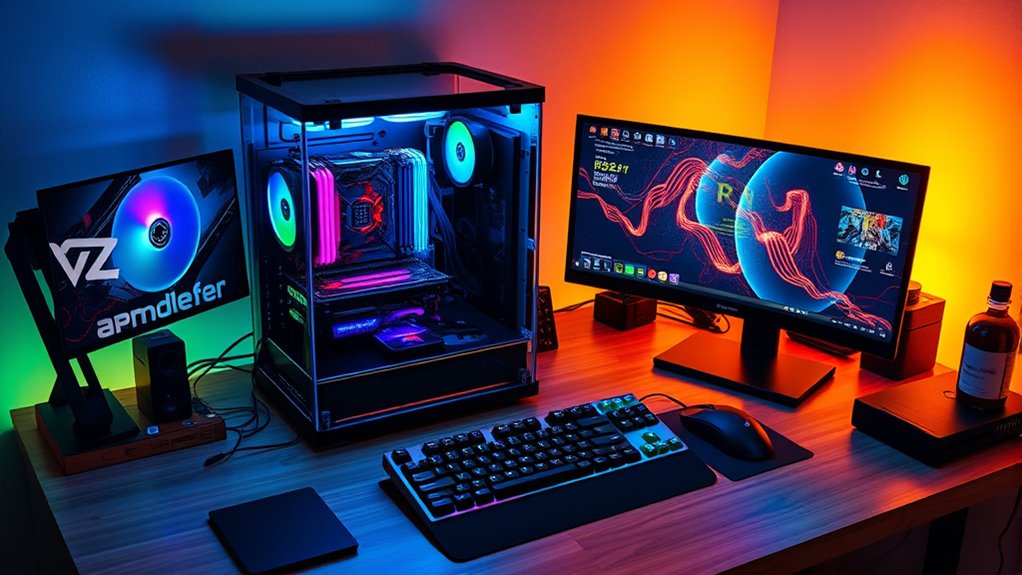 budget gaming component balance