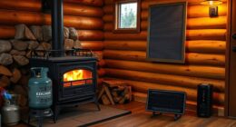cabin backup heating options