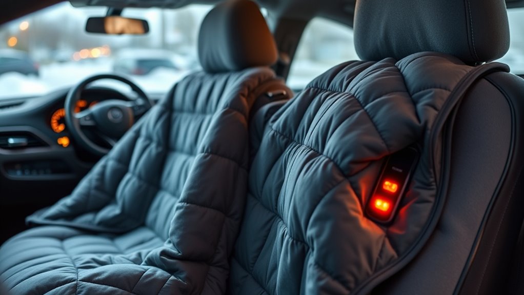 car trip heated blanket options