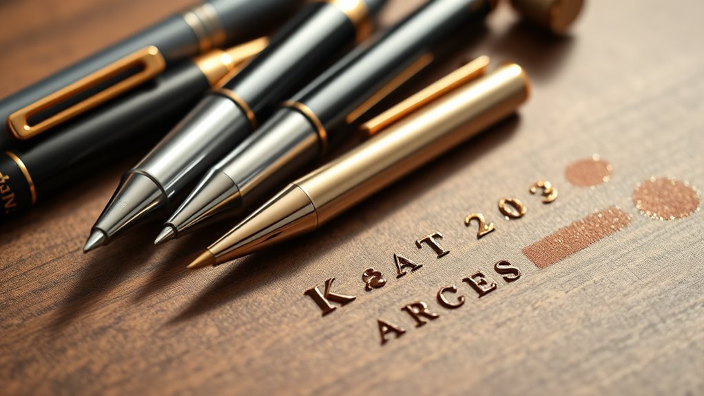 choose pens with smooth ink