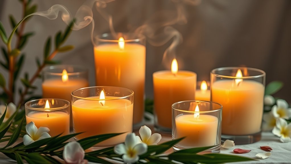 choosing calming scented candles