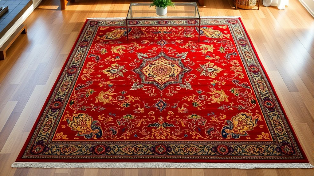 choosing perfect silk rug