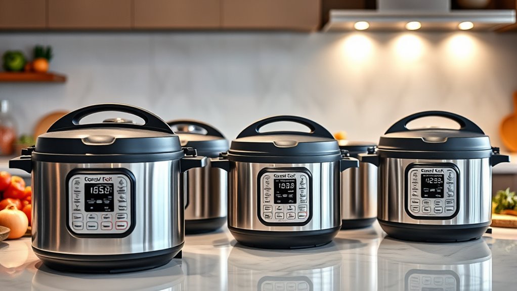 choosing safe versatile pressure cookers