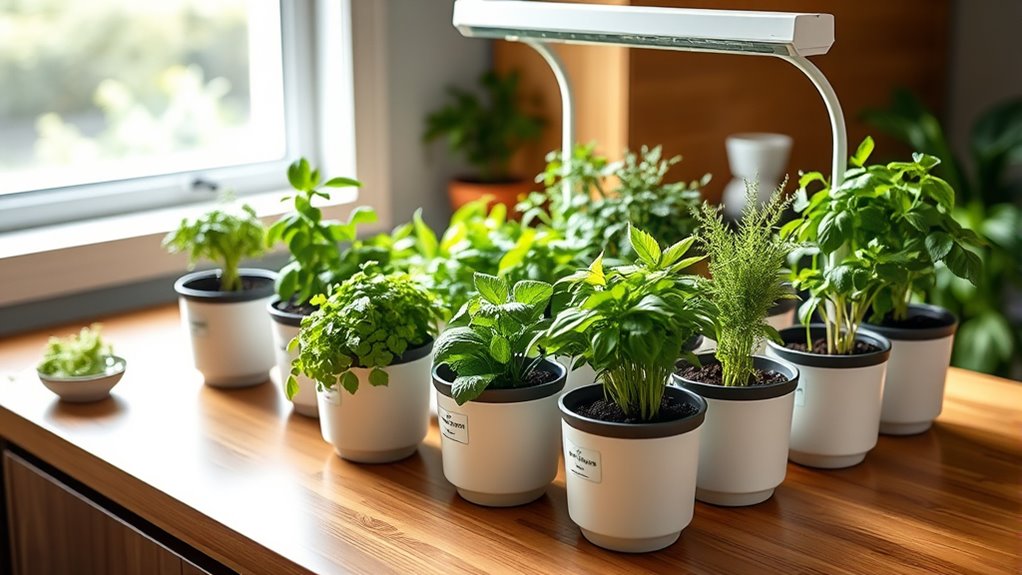 choosing suitable indoor herb kits