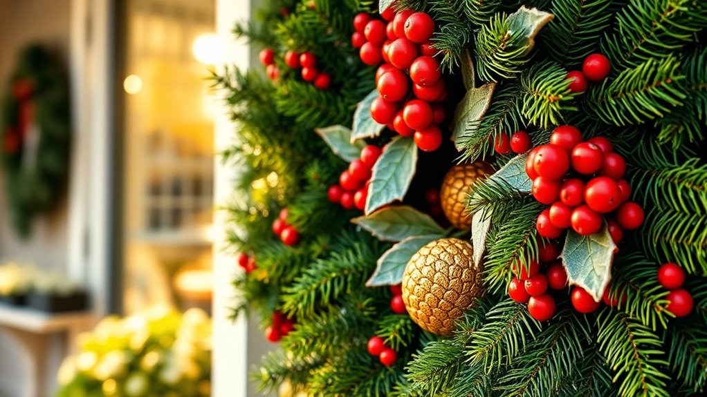 choosing the perfect holiday wreath