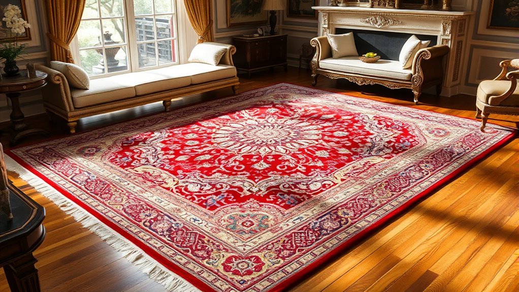 choosing the perfect silk rug