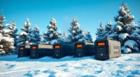 cold weather portable power stations